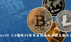 TokenIM 2.0转账30分钟未到账的原因及解决方案