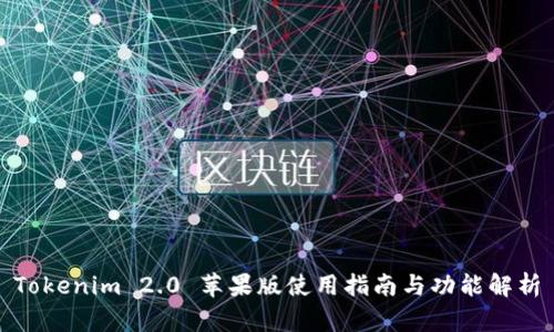 Tokenim 2.0 苹果版使用指南与功能解析